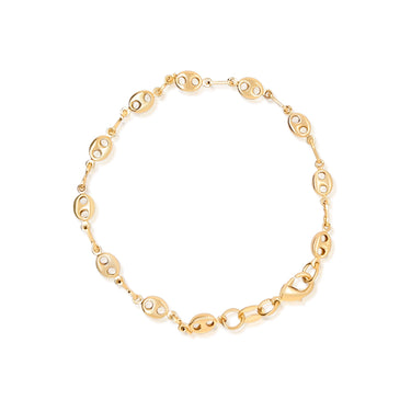 Gold Mariner Chain Bracelet
